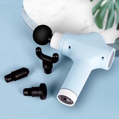 China New Design DC 2022 Muscle Body Electric Touch Screen Logo Mini Professional Massager Gun Custom Made for sale