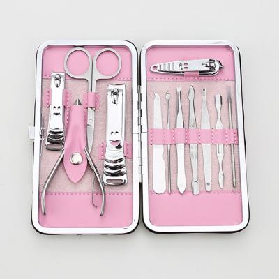 China Cheaper Price High Quality Durable 12 in 1 Beauty Kit Manicure Accessories Set for sale