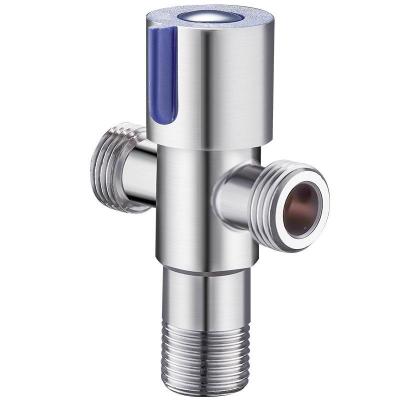 China Factory sale modern direct control water flow sanitary stainless steel fitting angle valve for sale