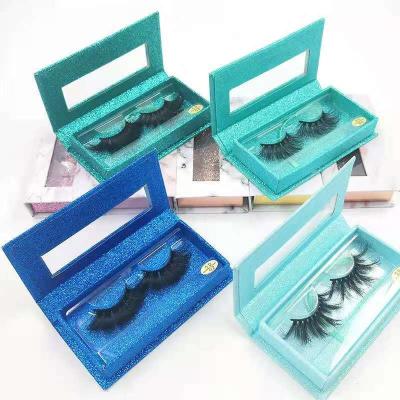 China 2021 Natural Looking/3Deffect mink lashes3d mink lashes/3Deffect fluflly wholesale lashes with magnet pink blue red lashbox packaging for sale