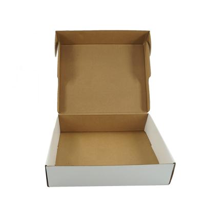 China Recyclable Custom LOGO Full Color Printed Box Recycled Corrugated Cardboard Packaging for sale