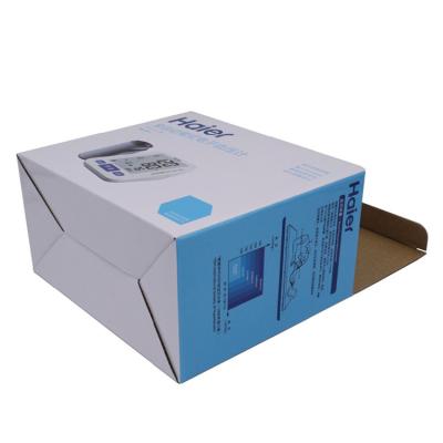 China High Quality Recyclable Rectangular Shape Product Package Packing Colorful Folding Corrugated Paper Box for sale