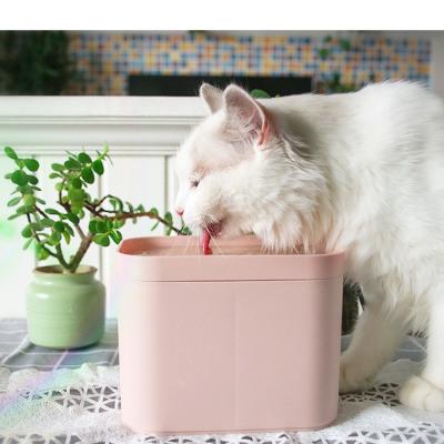 China Newest Design Automatic Cat Smart Water Bowl which have fresh water for cats dogs automatic pet fountain for sale