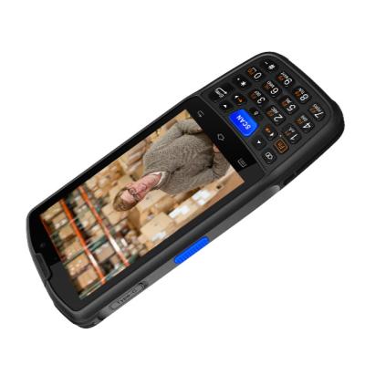 China Computer Android Barcode Scanner F7 Rugged Handheld Mobile Terminal with 2D Scanner 4 inchTouch Screen Camera, 4G Wireless Wi-Fi GPS BT for sale