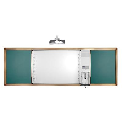 China School teaching Kozoni brand factory professional push and pull green board back and forth blackboard for sale