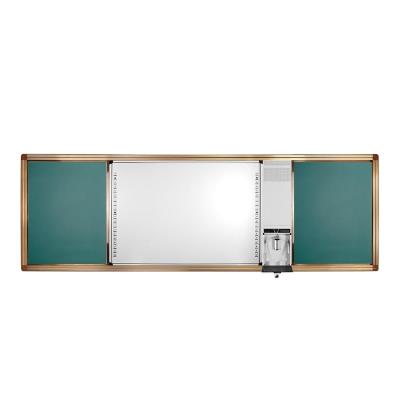 China School teaching Kozoni brand factory professional push and pull green board back and forth blackboard for sale