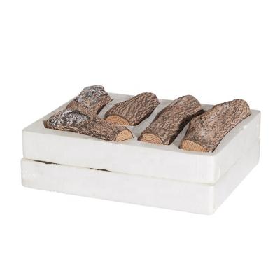 China Outdoor Cheap Price Firepit Ceramic Wood Log Sets for sale