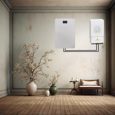 China 5.12kwh Hybride zonnewand Lifepo4 batterij All-in-One voor woonruimte Te koop