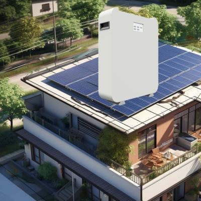 China 3.65V residentiële batterij opslag systeem, Hybride off-grid inverter batterij Te koop