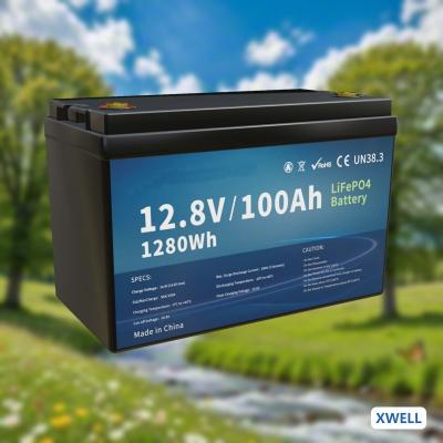 China 12.8V Lead Acid Replacement Battery Prismatic Cell for sale