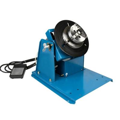 China Other Positioner BY-10 Mini Welding Turntable With Chuck 220V Welding Rotator for sale