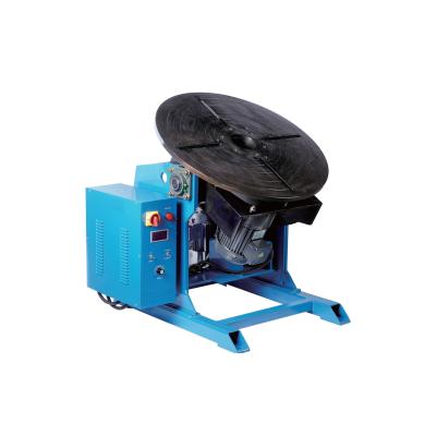 China Building Material Stores Through Center Hole 500KGS Positioner Turntable Timing Weld Positioning For Rotary Pipe Workpiece Welding Machine for sale