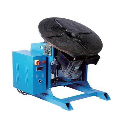 China Building Material Stores Through Center Hole 500kg Positioner Turntable Welding Timing Positioning For Rotary Pipe Workpiece Welding Machine for sale