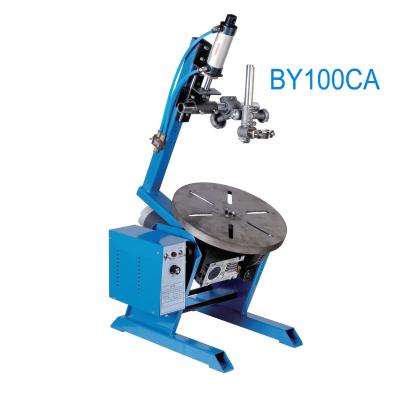 China Building Material Shops Positioner Welding Turntable With Positioner 100KGS/Welding Turntable BY-100 for sale