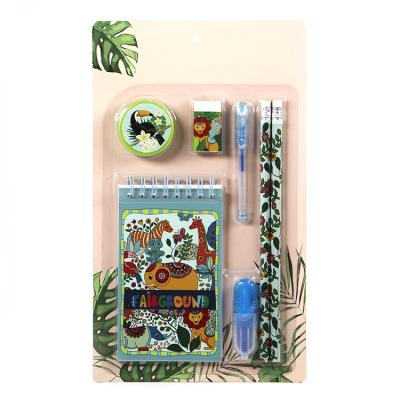 China For School Children/Students/Girls/Boys Promotional Good Quality Cartoon Supplies Stationery Themed Gift Set With Box Set for sale