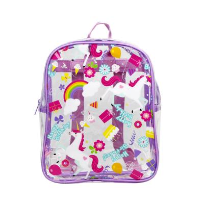 China 2021 Waterproof Large Capacity Customizable Logo Kid Backpack School Bags Gift For Kids , Unicorn School Bag for sale