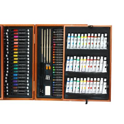 China For School Kids/Students/Girls/Boys 175pcs Painting Pencil Set Kids Drawing Pen Art Painting Sets Child Drawing Tool Kits for sale