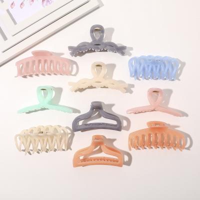 China Fashion New Style Hair Accessories Women Acrylic Clip Large Hair Claw Clips for sale