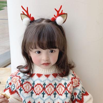 China Cute Fashion Christmas Design Hair Accessories Gift Kids Hairpin For Girls Hair Accessories Christmas Hair Clip for sale