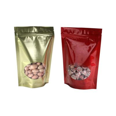 China RTCO Recyclable Standup Pouches Packaging Plastic Storage Plastic Foil Food Chocolate Flat Bottom Bags Customized Printed Pouch for sale