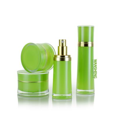 China Belle Care BEAUTY PACKAGING Container Pearl Cosmetic Bottles And Jars Sets Z-S for sale