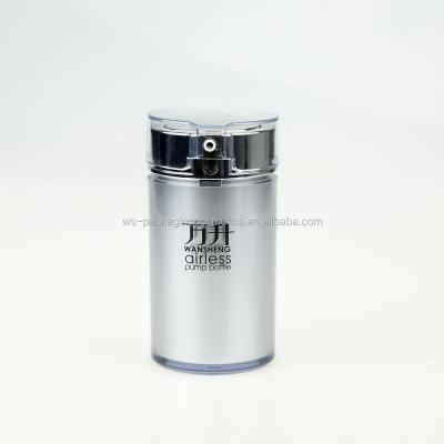 China Korea Airless Personal Care Lotion Pump Bottle Plastic Airless Pump Vacuum Jar for sale