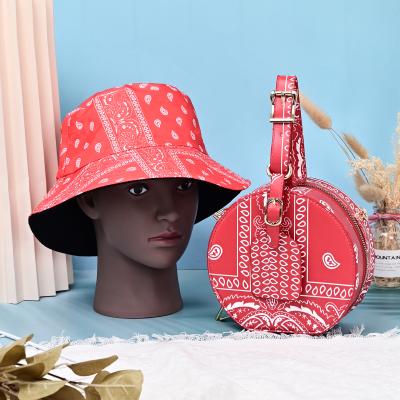 China Lady Designer Stylish Crossbody Cute Fashion Lady Bags Bandana Hats Purses Purse Set New Arrival High Quality for sale