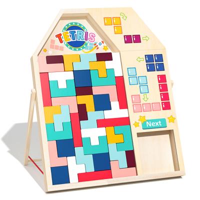 China Hot Selling Jigsaw Puzzle Product Wooden Toy Children Kids Wooden Educational Toy for sale