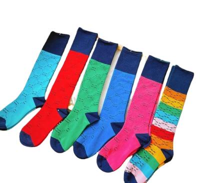 China QUICK DRY Amazon Selling Famous Brand Men's Socks Ms. Stockings gg Logo Designer Socks Custom Letters for sale