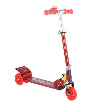 China New model child with high quality 3 wheels shock absorber front spring children scooter kids scooter for sale