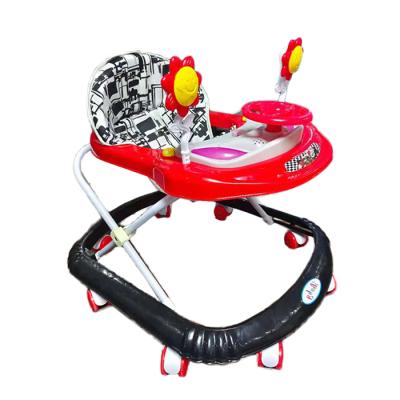 China New PP Plastic New Model 4 in 1 Seesaw Baby Walker with Multifunctional Music Baby Walker for sale