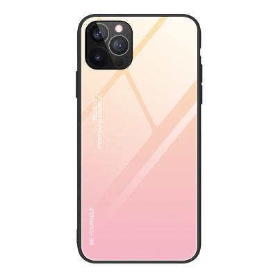 China Eco-Friendly For iPhone 6 7 8 Plus X XS XR XS Max Phone Case Glasses 11 12 Pro Max Wholesale Price Gradient Color for sale