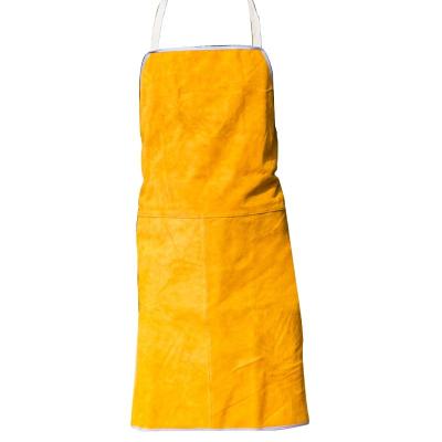 China Wholesale Work Safety Whole Leather Apron Aprons Safety Welding Welding Apron For Worker for sale