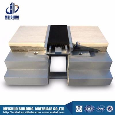 China Recessed Marble Floor Aluminum Masonry Expansion Joint With Flexible Joint for sale