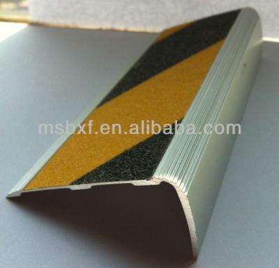 China stair nosing trim/metal aluminum aluminum stair nosing/rounded stair nosing/carpet stair flair for sale