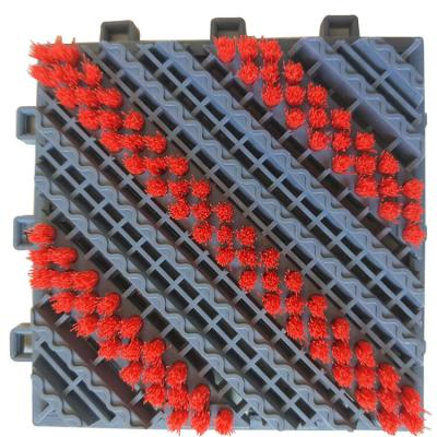 China Mat Panels Modular Commercial Entrance Washable Lightweight Mat for sale