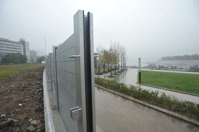 China Homes Flood Control System Stainless Steel Flood Barrier Easy Installed for sale