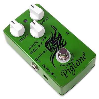 China The GUITAR Pigtone PP-22 delay effect pedal electric guitar accessories analog effects pedal true bypass for sale