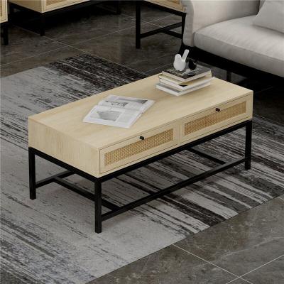 China High quality affordable KD coffee table living room furniture coffee table square coffee table for sale