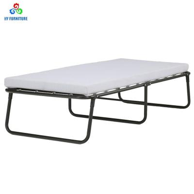 China Modern Classic Furniture Square Save Furniture Interior Folding Metal Bed With Mattress for sale