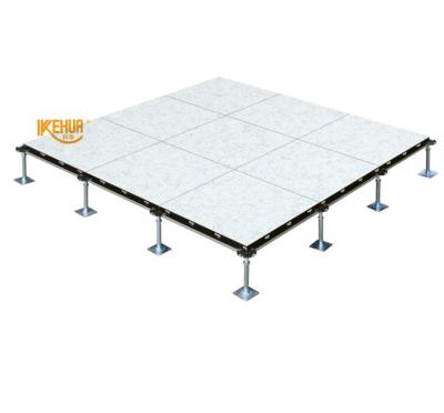 China Modern raised floor system with anti-static PVC vinyl board and laminated wood core for sale