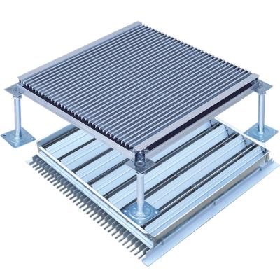 China Contemporary 65% ​​Ventilation Rate Aluminum Alloy Perforated Raise Floor Fresh Air Sheet for sale