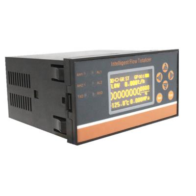 China For Gas OLED Current Output 4-20mA RS485 Intelligent Digital Communication Flow Integrator for sale