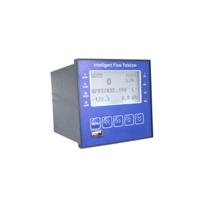 China For air gas flow totalizer meter with RS485 transmission protocol LCD digital display for sale