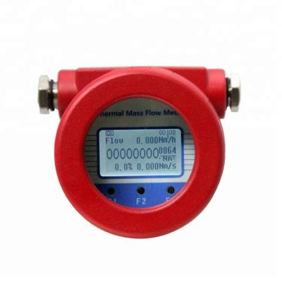 China Design according to different shell size and parameter requirements Double Power Natural Gas Totalizer RS485 Hart Thermal Gas Mass Flow Meter Converter for sale