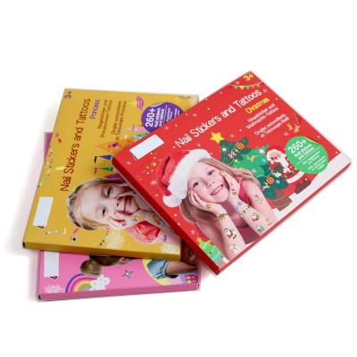 China Custom Color Print Children's Pencil Gift Wrapping Cardboard Paper Suitcase Box Baby Gift Eco-Friendly And Recyclable for sale