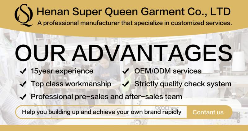 Geverifieerde leverancier in China: - Henan Super Queen Garment Co., Ltd.