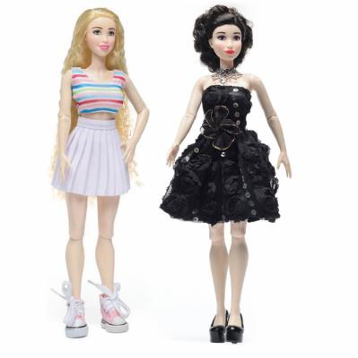 China Low MOQ original design customization 30cm fashion doll clothes for Barbie dolls for sale