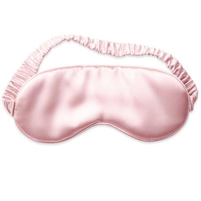 China Anti-Wrinkle Production Sleep Eye Mask Professional Size Pink Customizable Eye Mask for sale