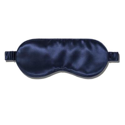 China Anti-wrinkle fashion design black eye mask logo customizable eye mask for sleep for sale